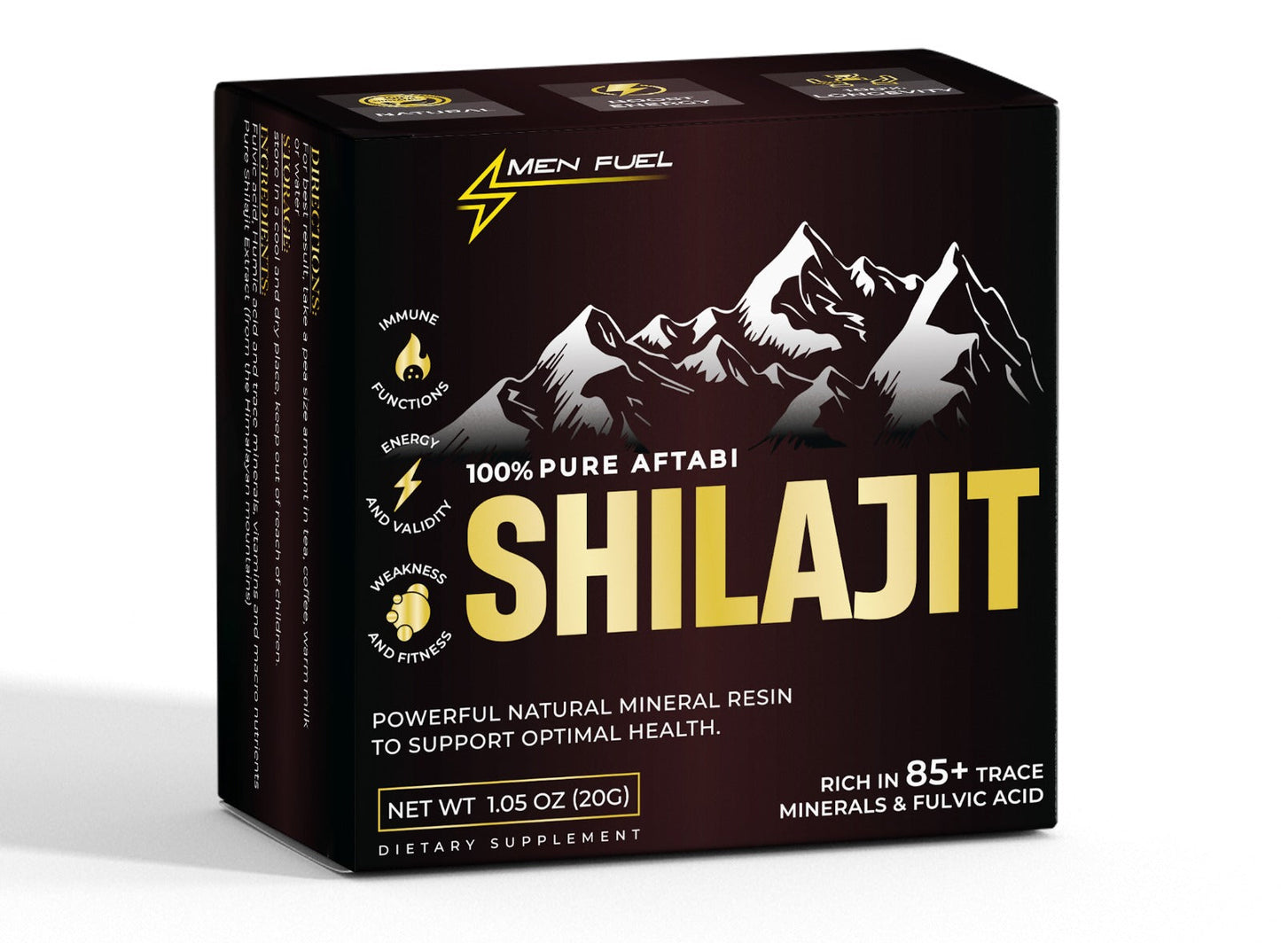 Men Fuel™ Pure Himalayan Shilajit