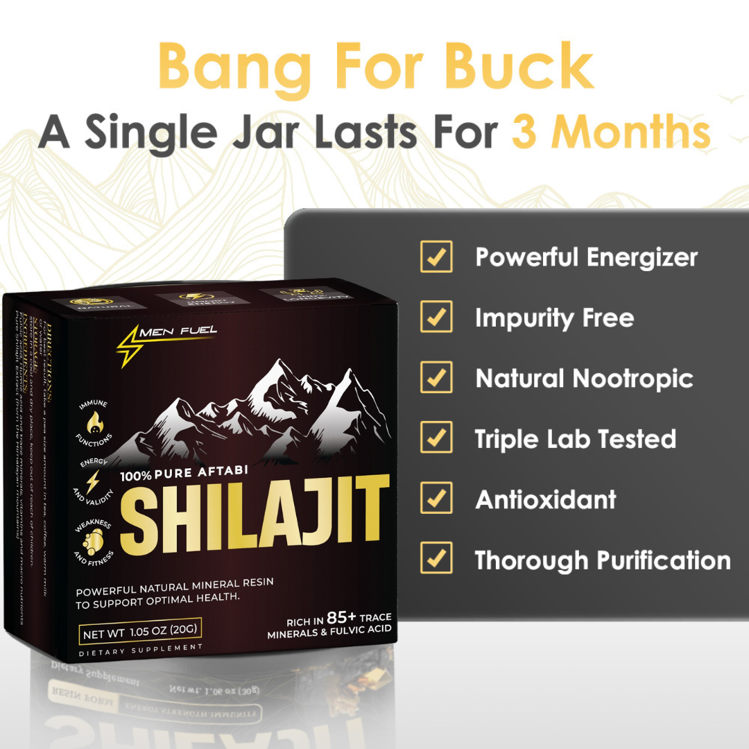 Men Fuel™ Pure Himalayan Shilajit